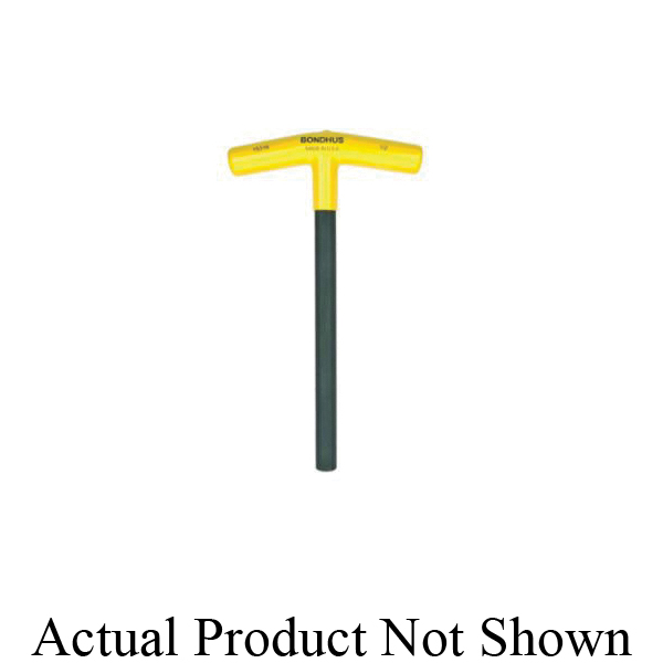 Bondhus 15311 Chamfered Hex Key, Ergonomic T-Handle Handle, Protanium High Torque Steel, ProGuard - Hex & Torx Keys